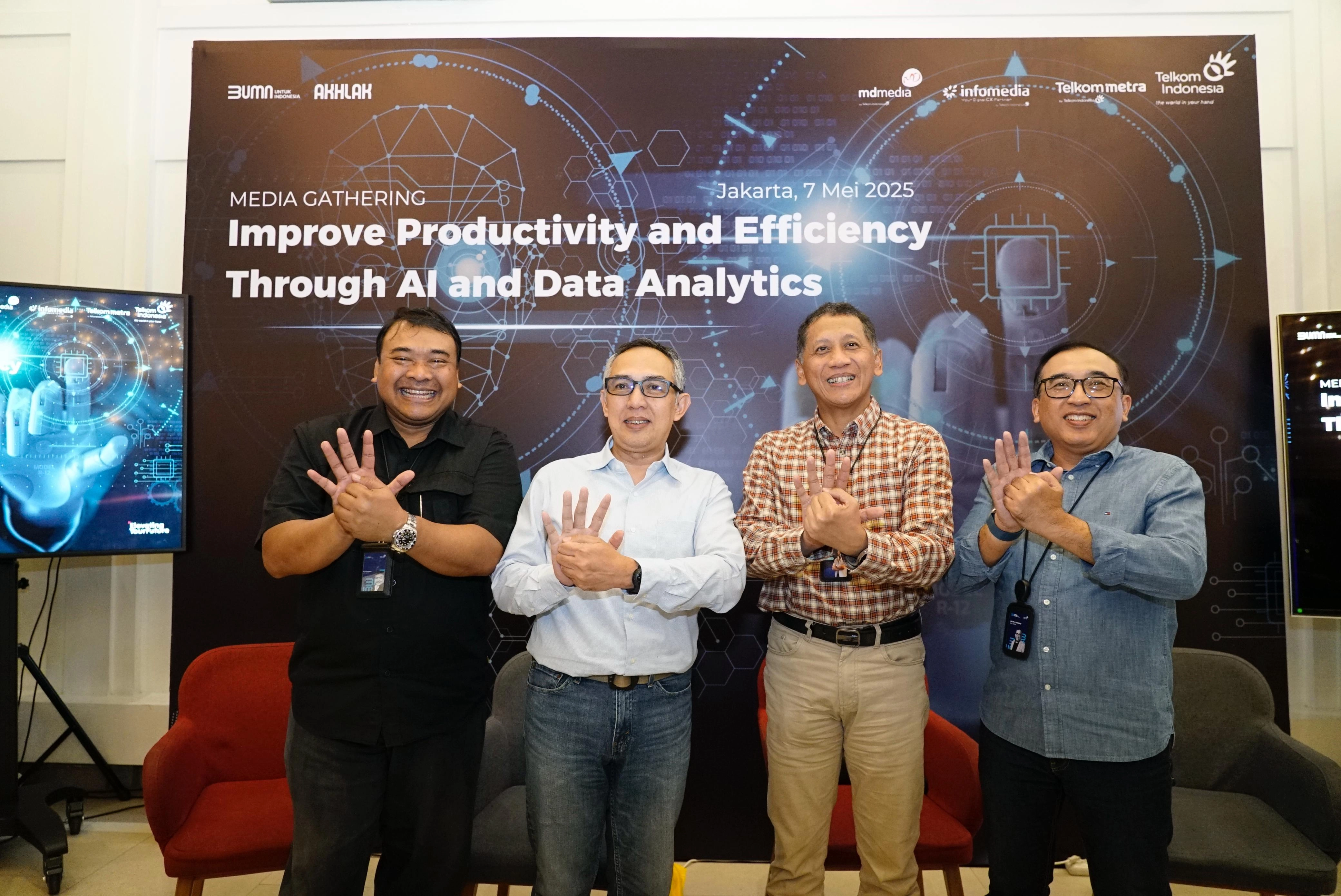 TelkomMetra Dorong Inovasi Digital lewat AI dan Data Analitycs